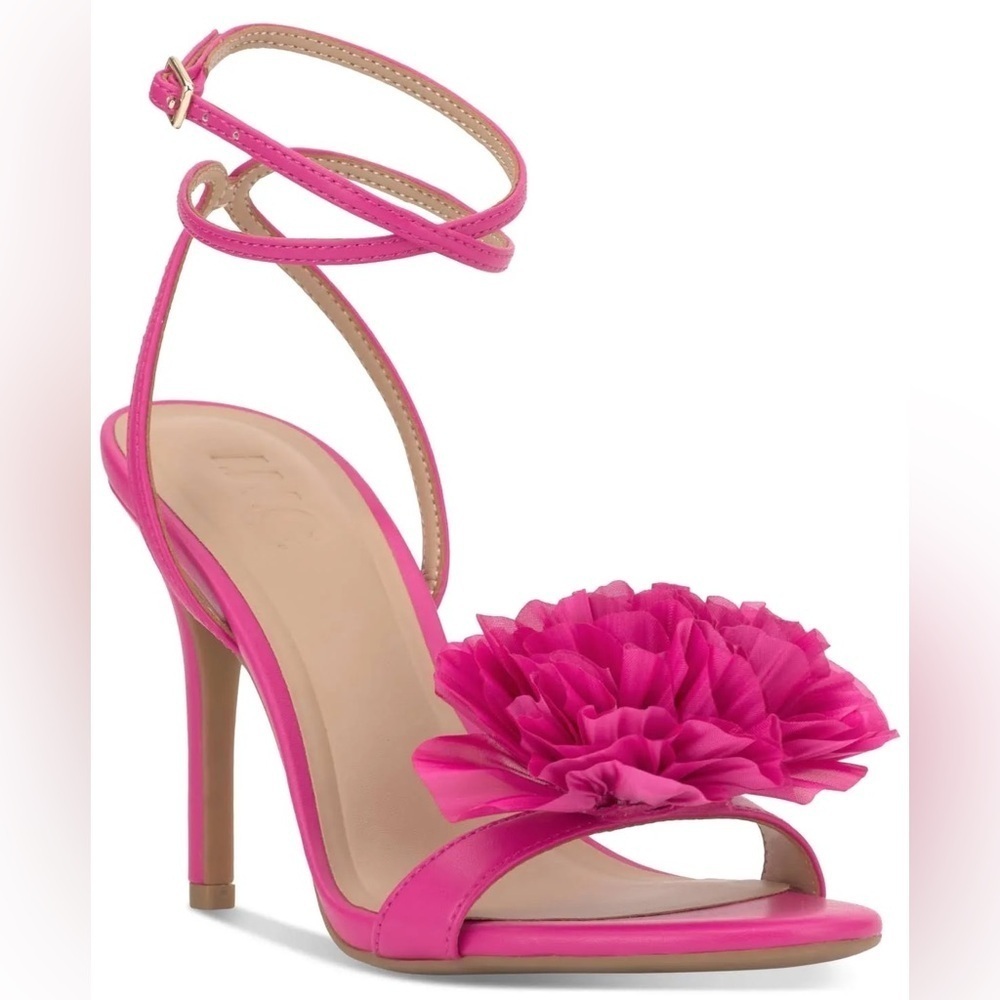 International Concepts Harvina Flower Heels Preppy